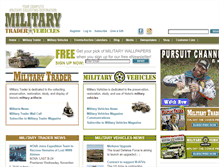 Tablet Screenshot of militarytrader.com